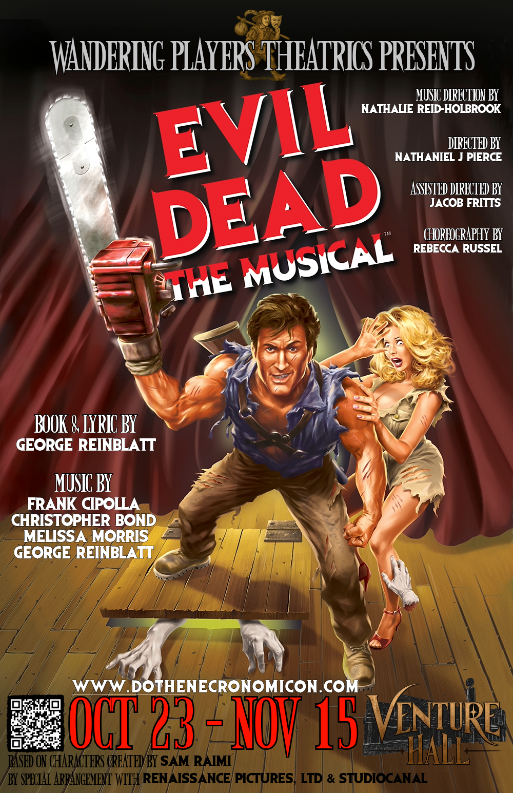 Campaign cover image for Evil Dead the Musical 2026