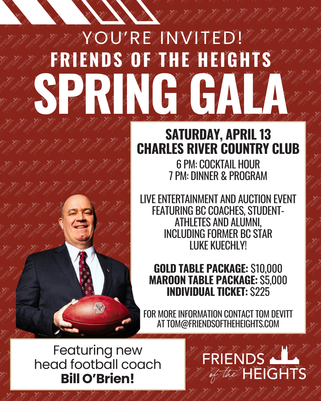 Campaign cover image for Friends of the Heights Spring Gala