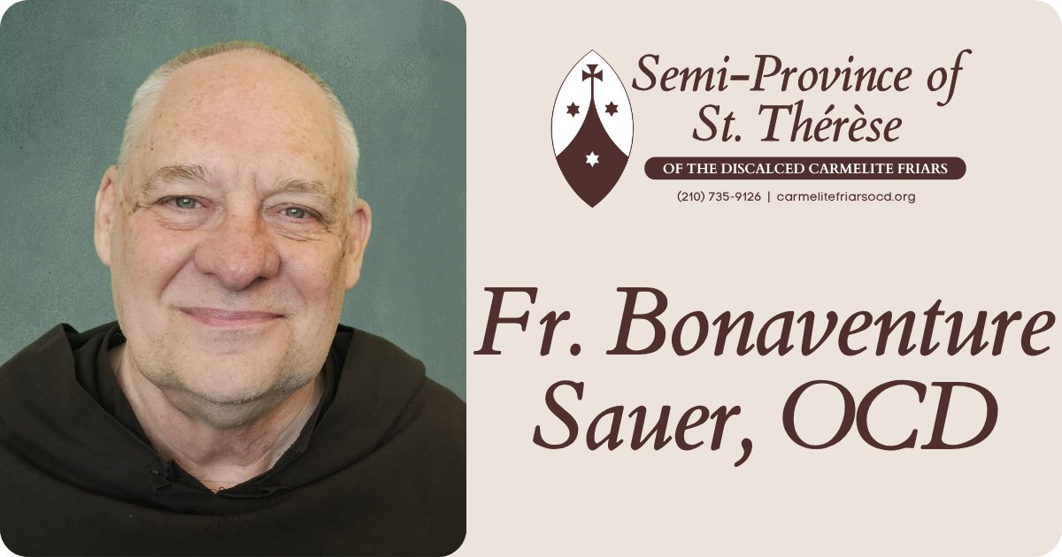 Campaign cover for Fr. Bonaventure Sauer, OCD