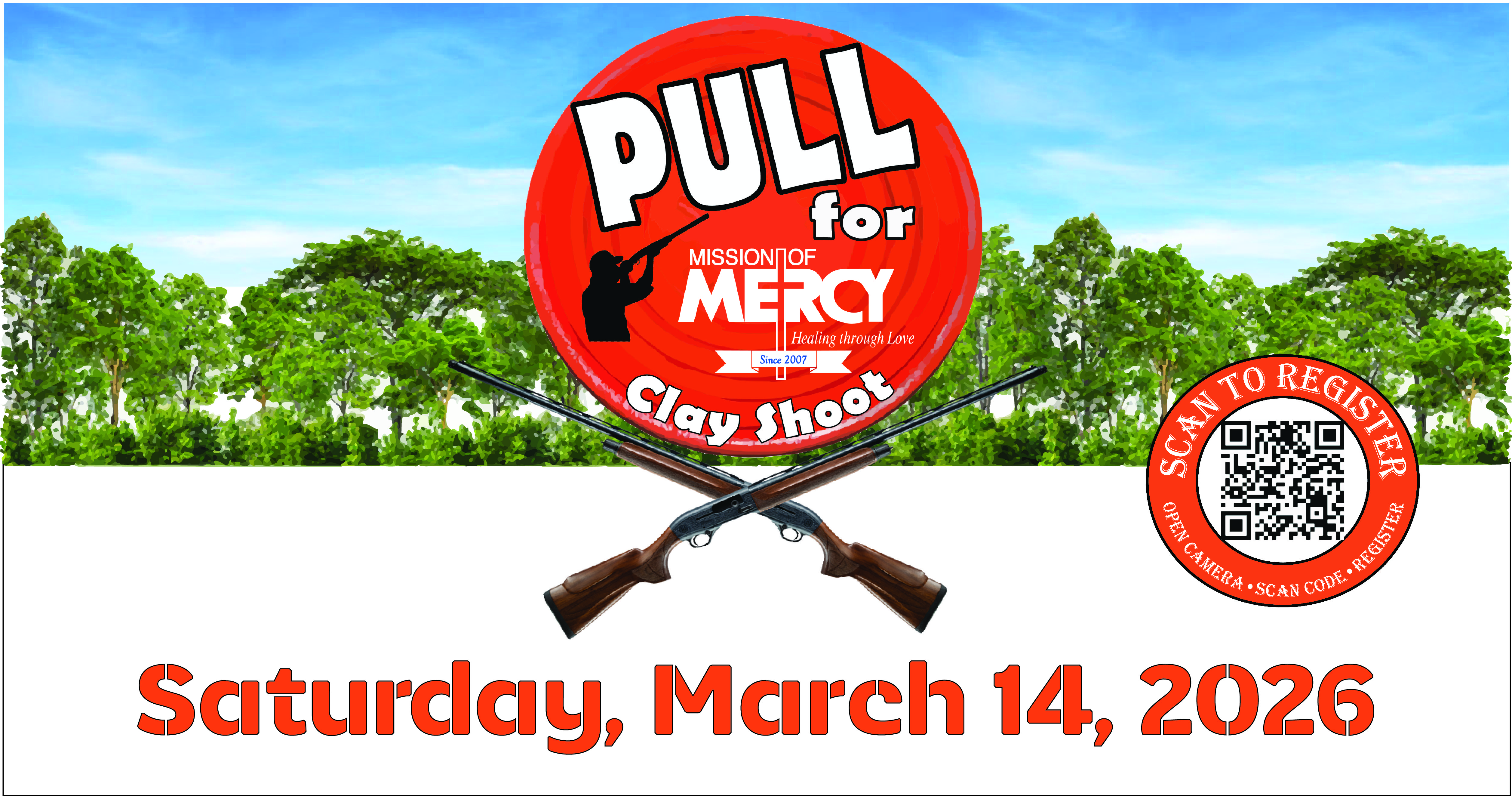 Campaign cover image for PULL for Mission of Mercy Clay Shoot