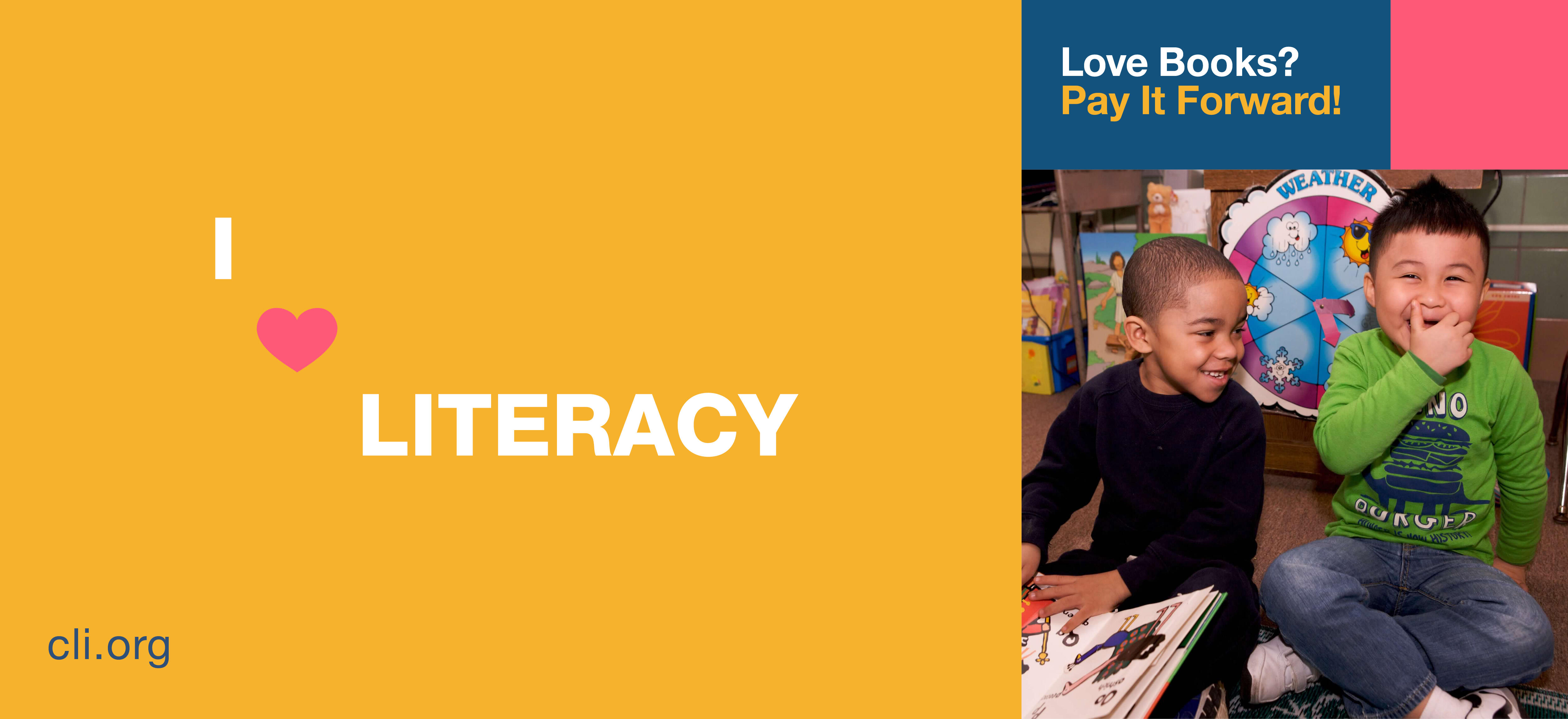 Campaign cover image for I ❤️ Literacy: Make Reading a Gift That Lasts