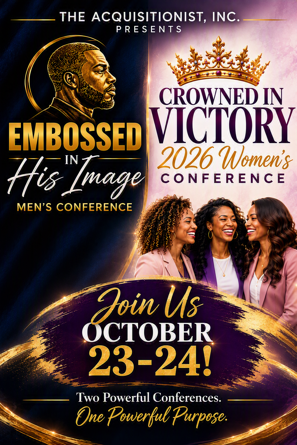 Campaign cover image for The I AM Experience Conference (Men & Women's Conference)