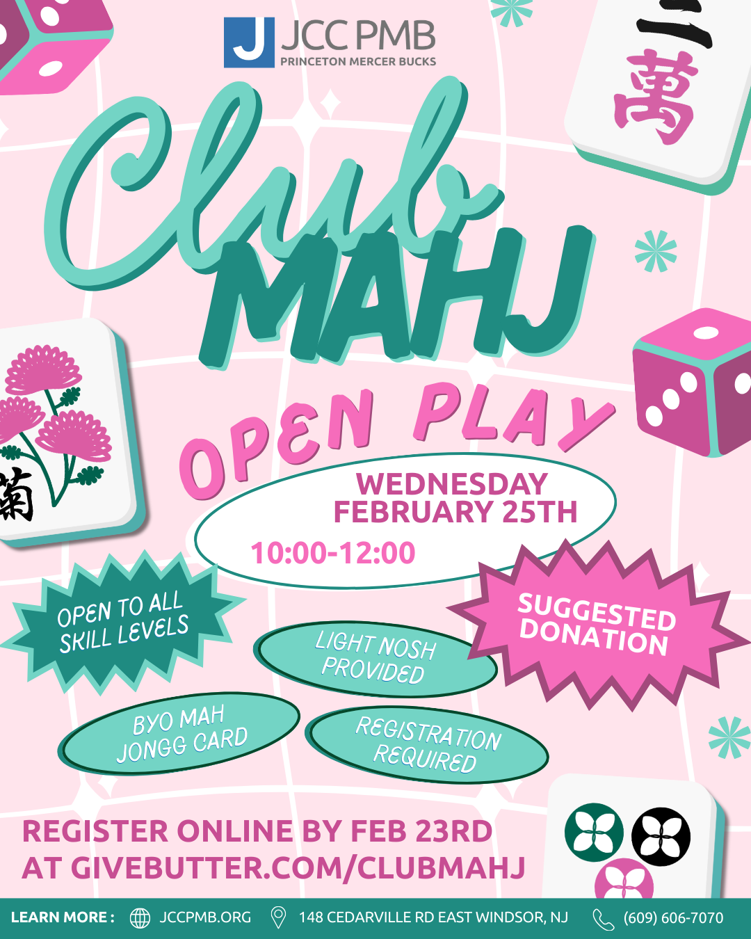 Campaign cover image for Club Mahj Open Play