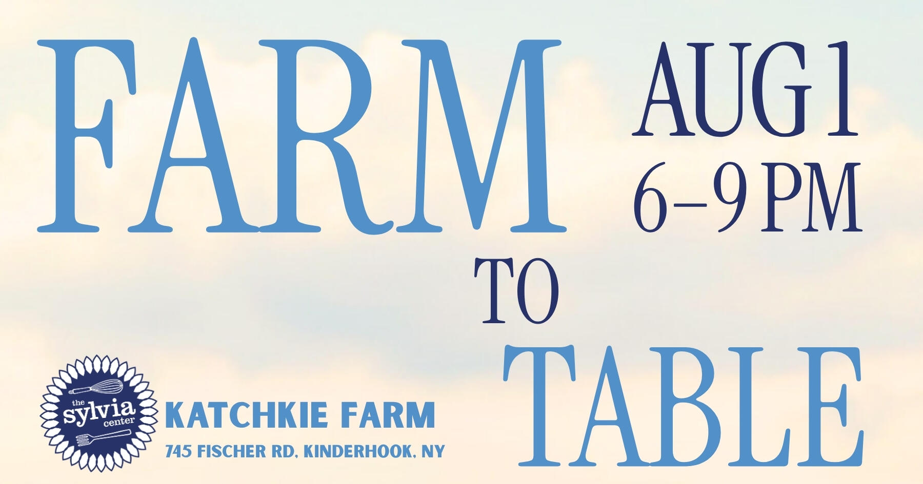 Campaign cover image for The Sylvia Center's 19th Annual Farm to Table Benefit Dinner