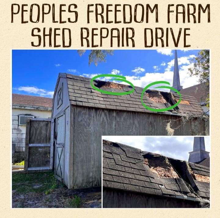 Campaign cover image for New Shed Roof for PFF!