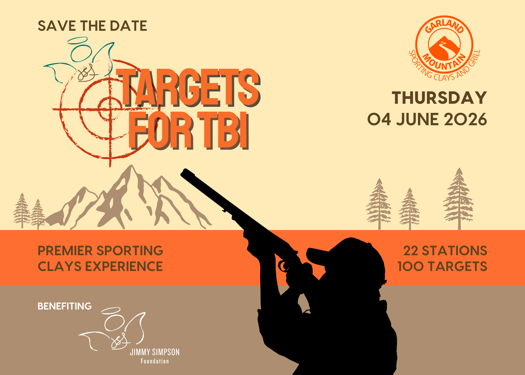 Campaign cover image for Targets for TBI Clay Shoot