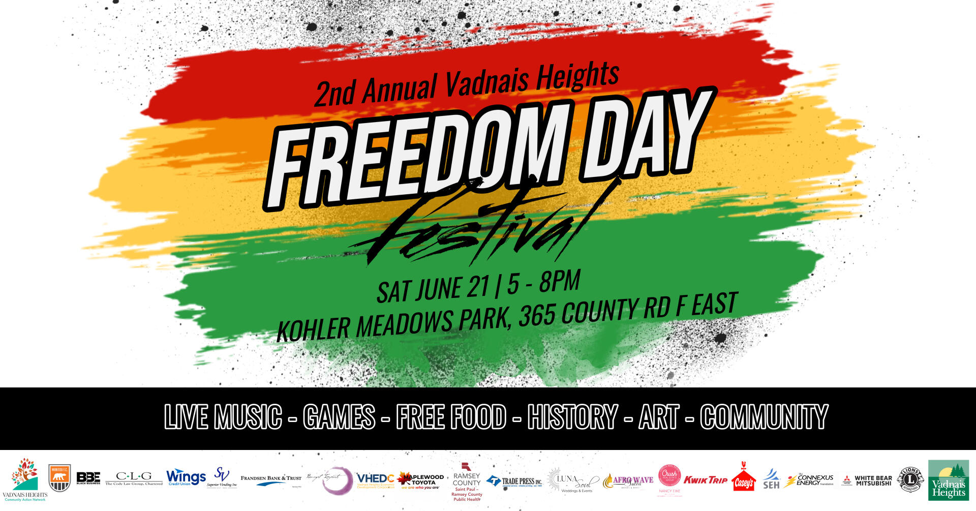 Campaign cover image for Freedom Day Festival