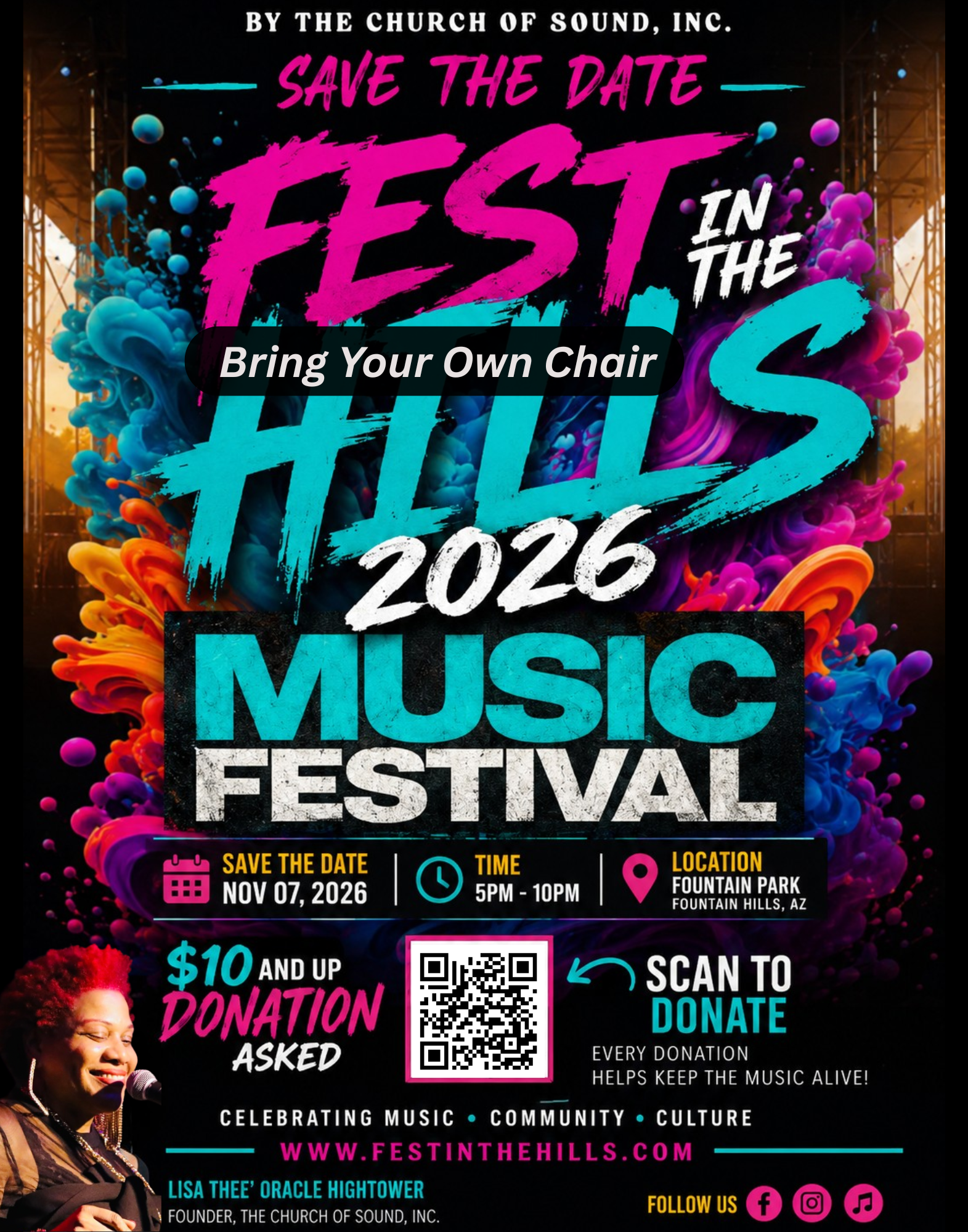 Campaign cover image for FEST IN THE HILLS - DONATE 2026
