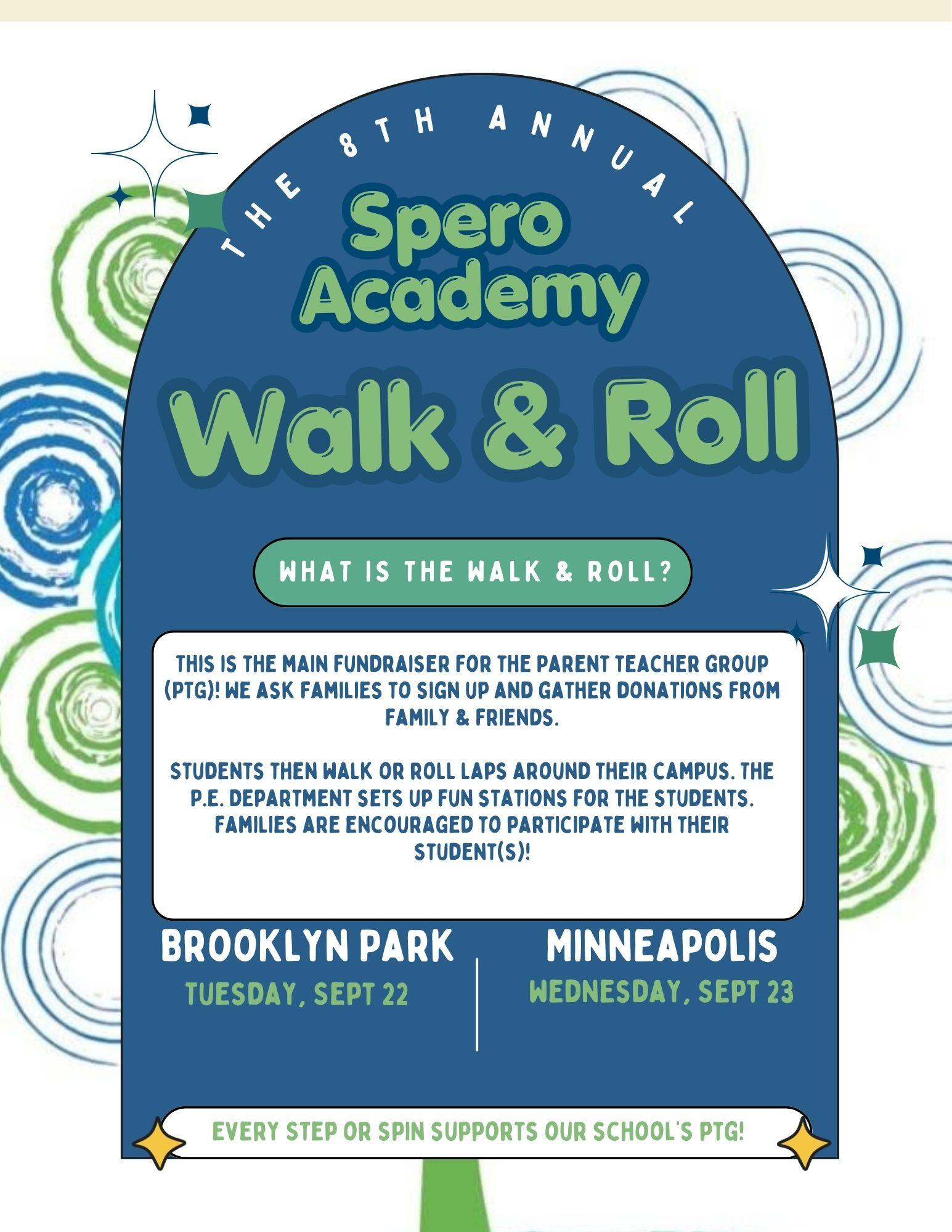Campaign cover image for Walk & Roll 2026