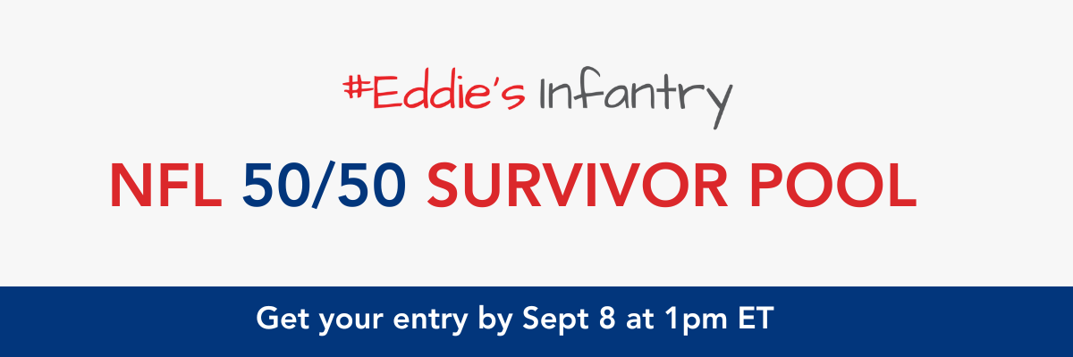 Campaign cover image for #EddiesInfantry Survivor Pool