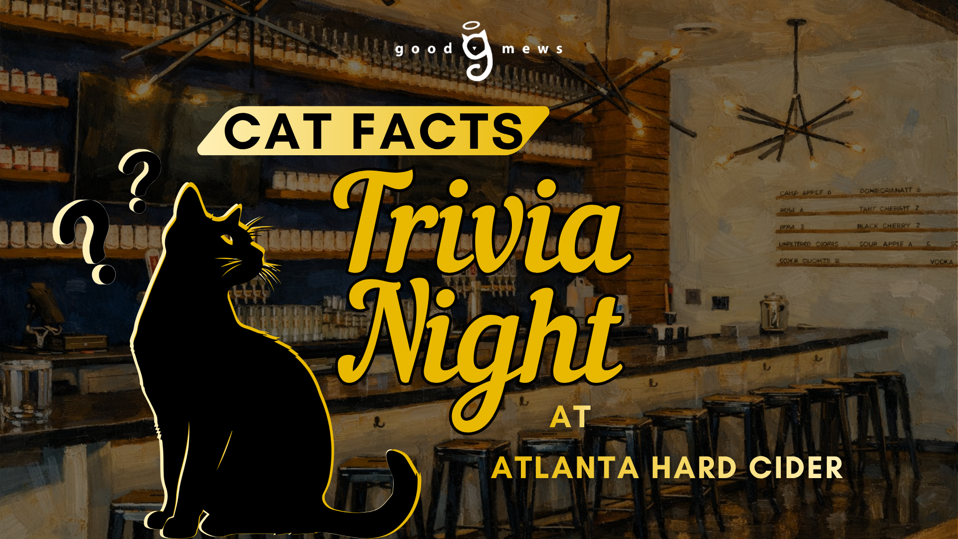 Campaign cover image for Cat Facts Trivia Night with Good Mews