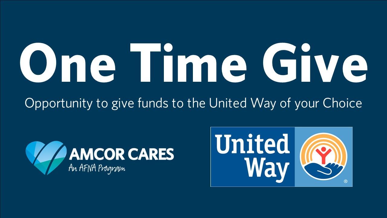 Campaign cover image for United Way One Time Give 2025