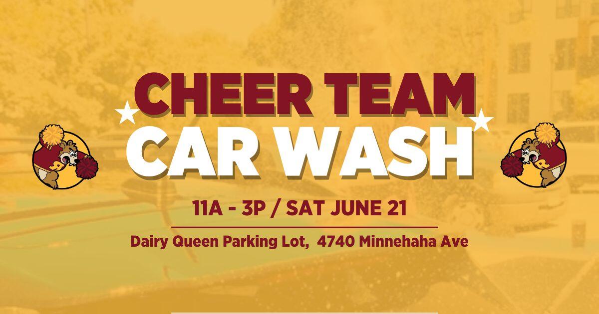 Cheer Team Car Wash | Roosevelt High Cheer Booster Inc