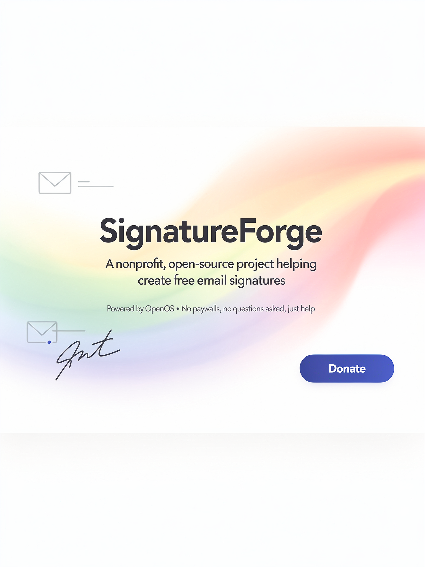 Campaign cover image for Signature Forge OpenSource Campaign