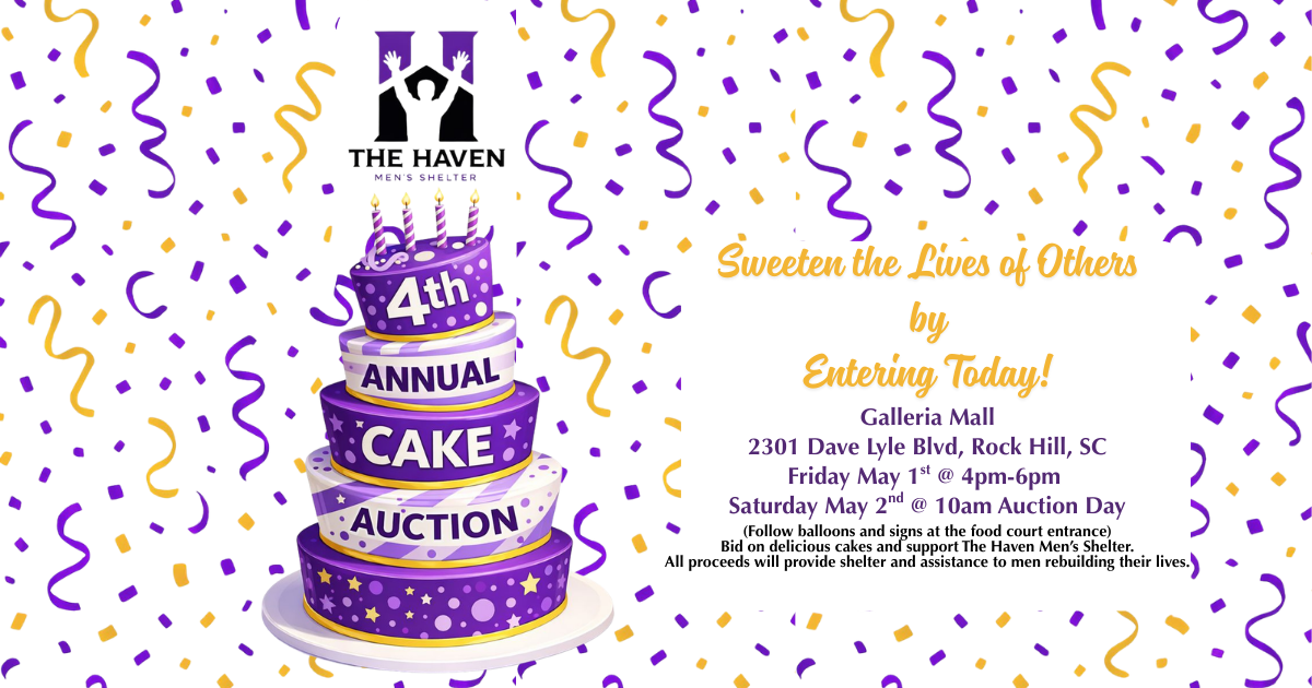 Campaign cover image for The Haven's 4th Annual Cake Auction