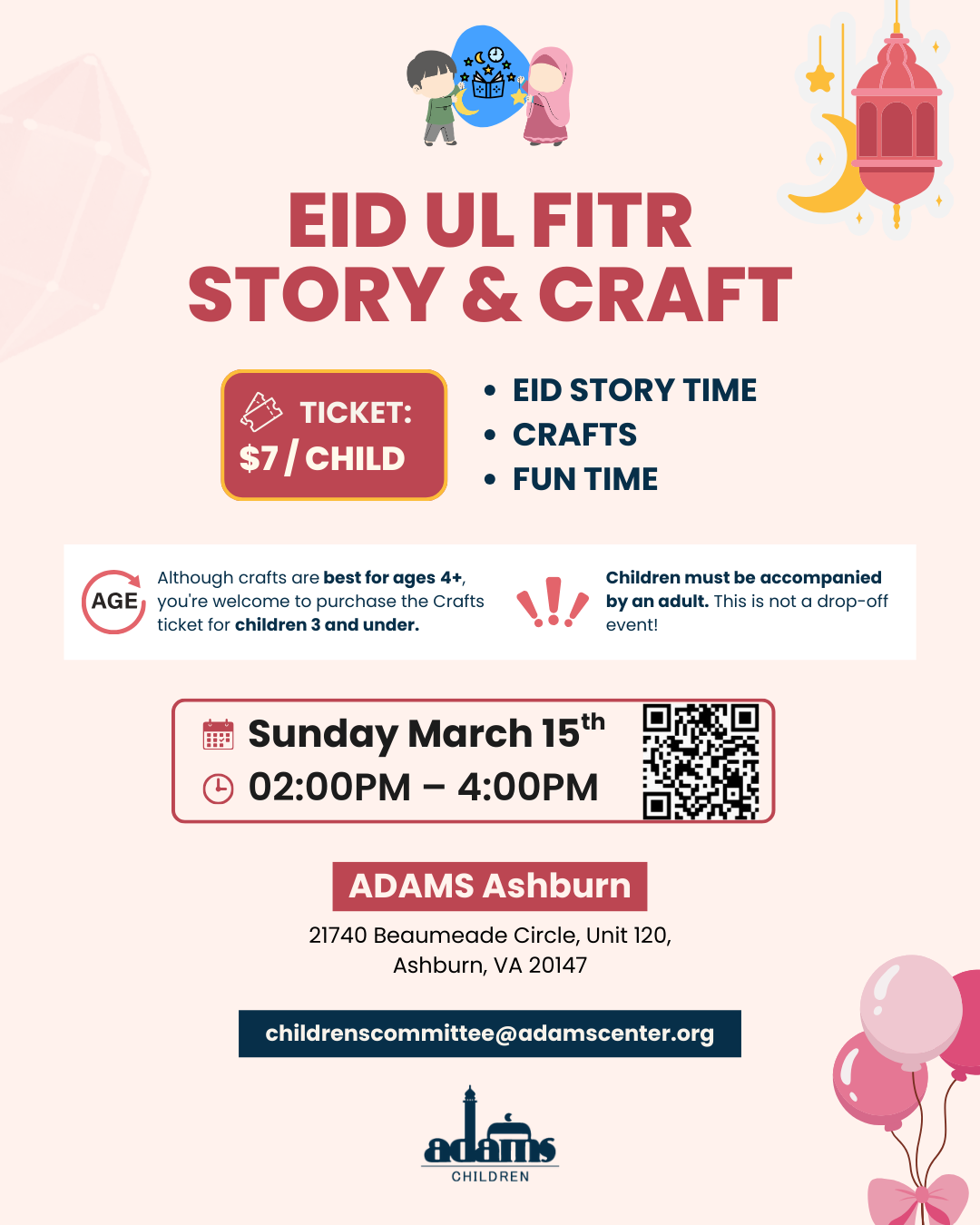 Campaign cover image for EID UL FITR STORY & CRAFT