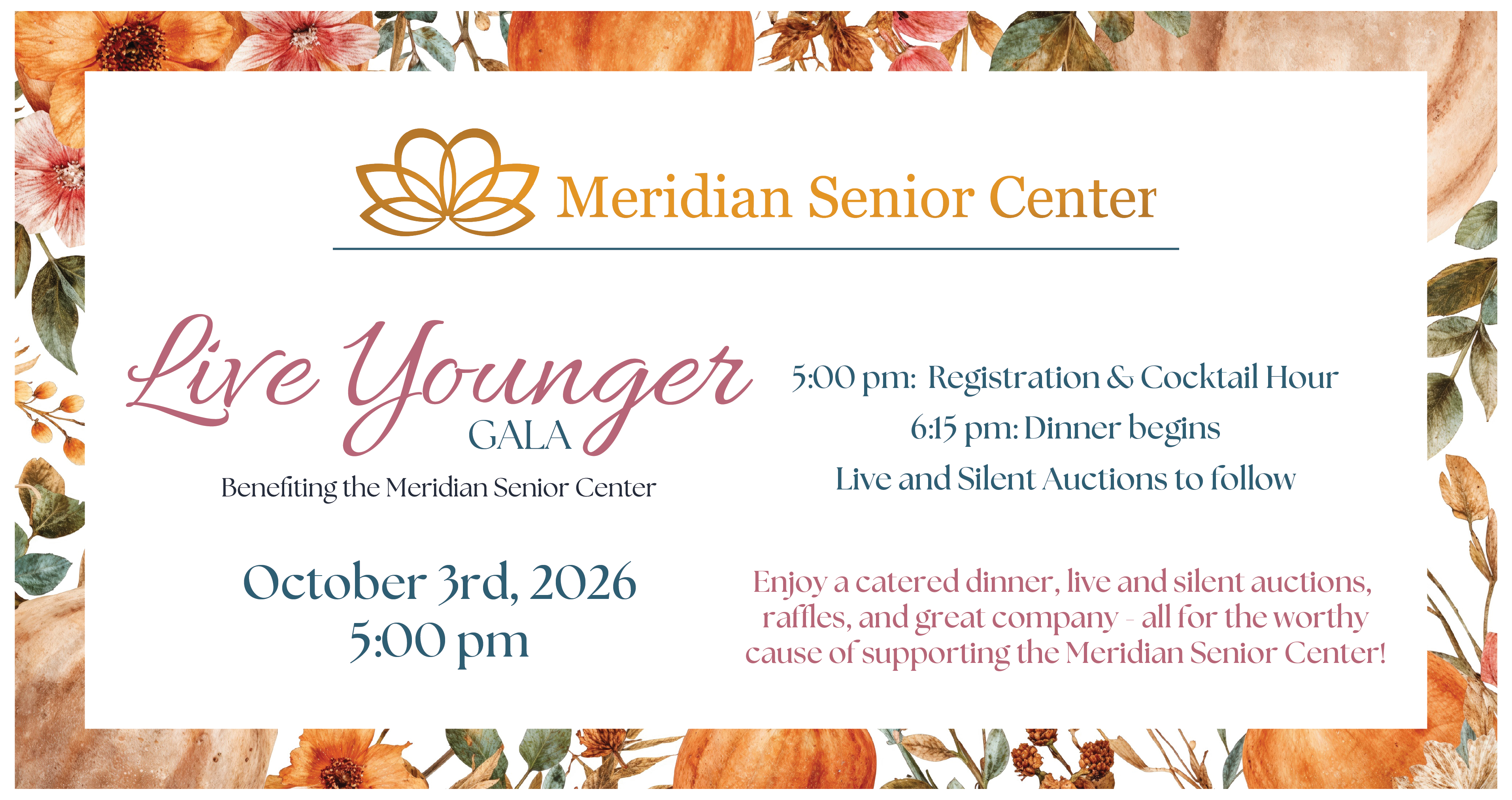 Campaign cover image for Live Younger Gala 2026