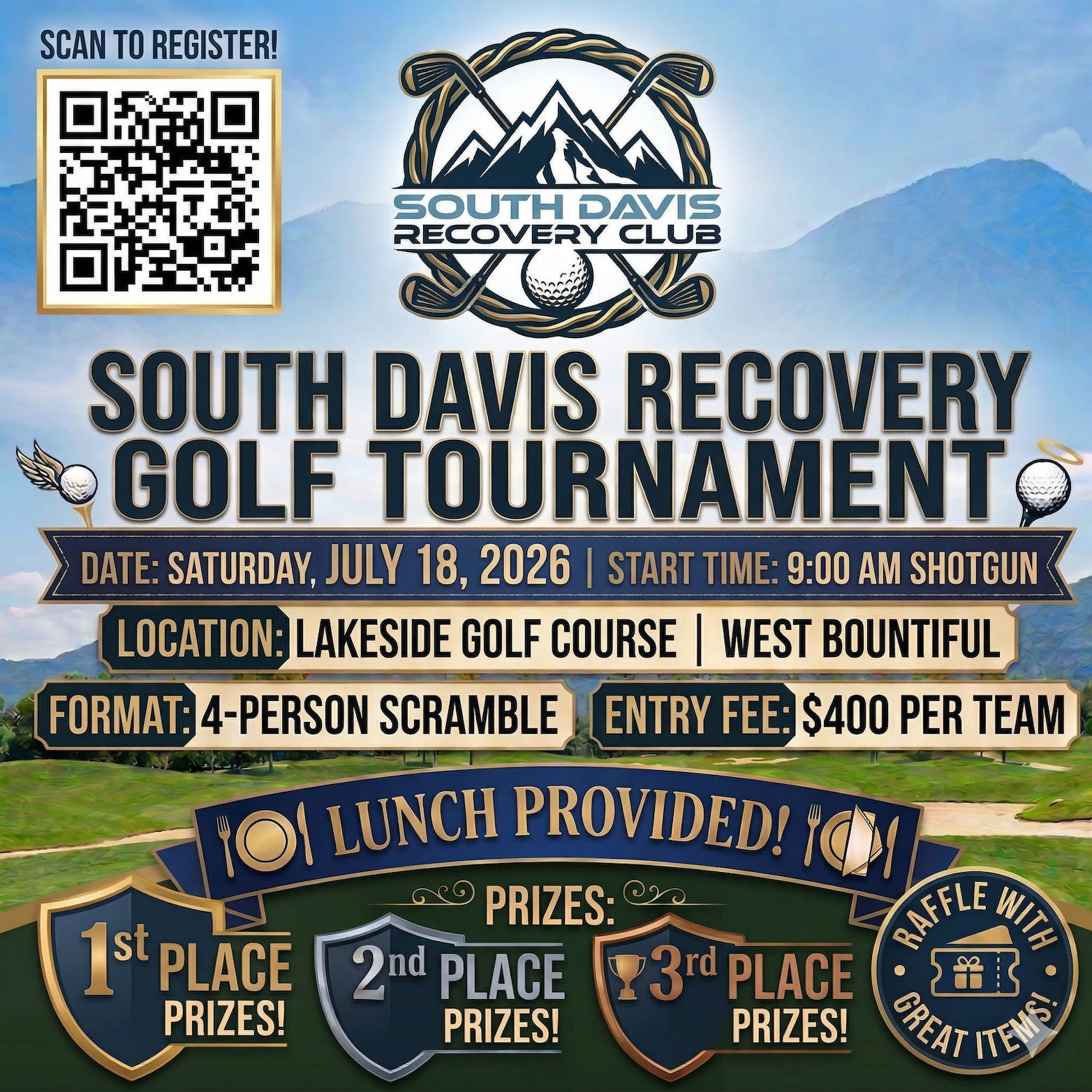 Campaign cover image for South Davis Annual Golf Tournament 2026
