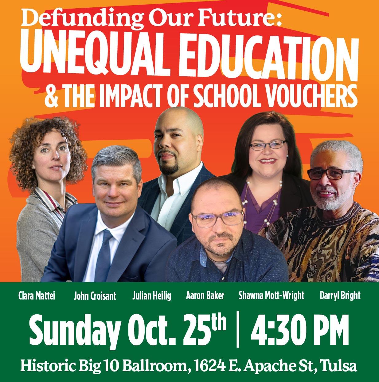 Campaign cover image for Defunding Our Future: Unequal Education & the Impact of School Vouchers
