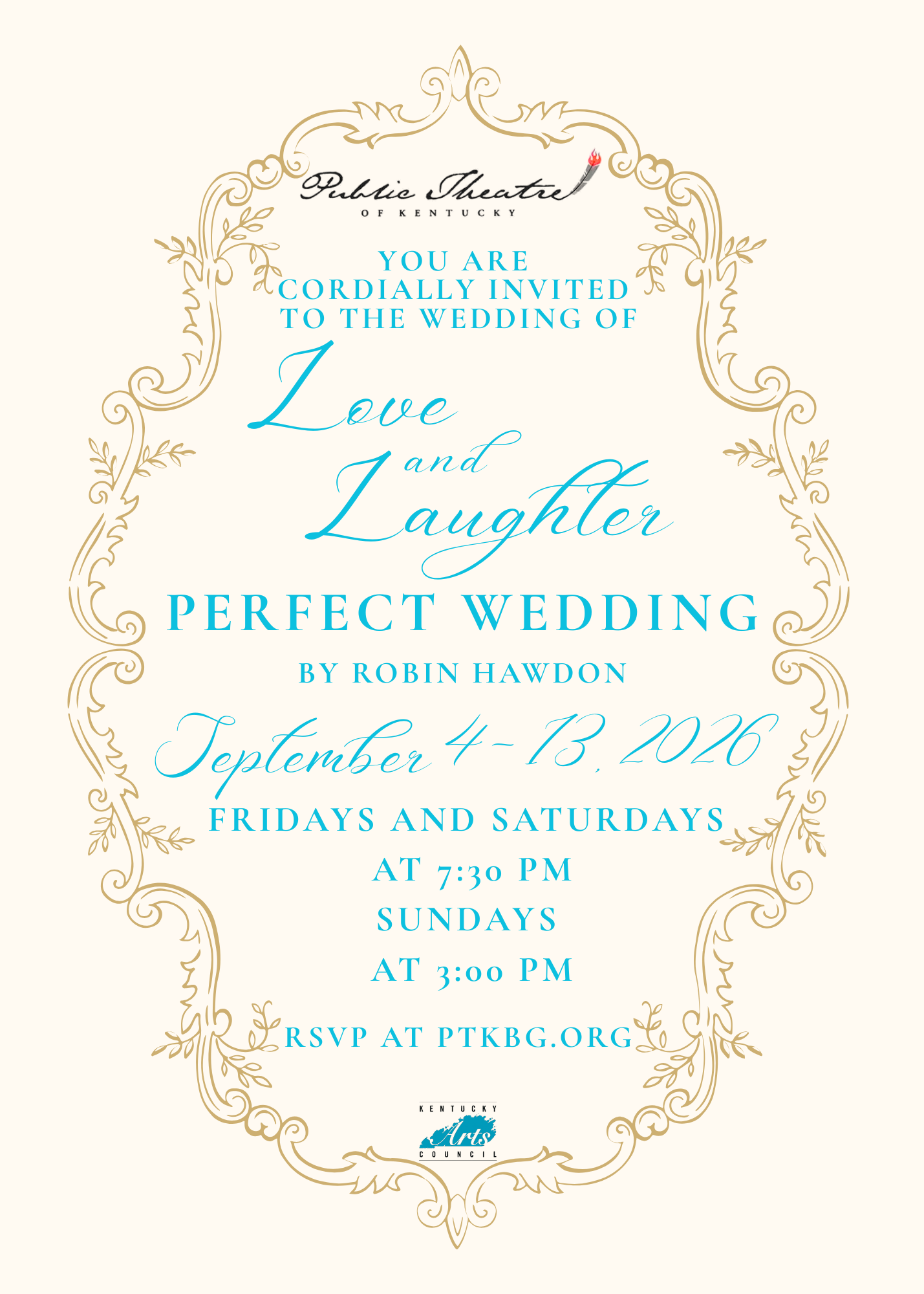 Campaign cover image for Perfect Wedding By Robin Hawdon (Sept. 12)