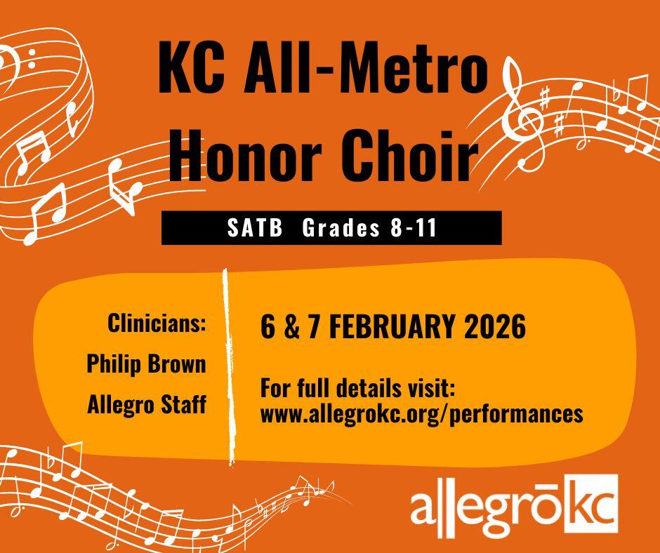 Campaign cover image for 2026 KC All-Metro Honor Choir Registration
