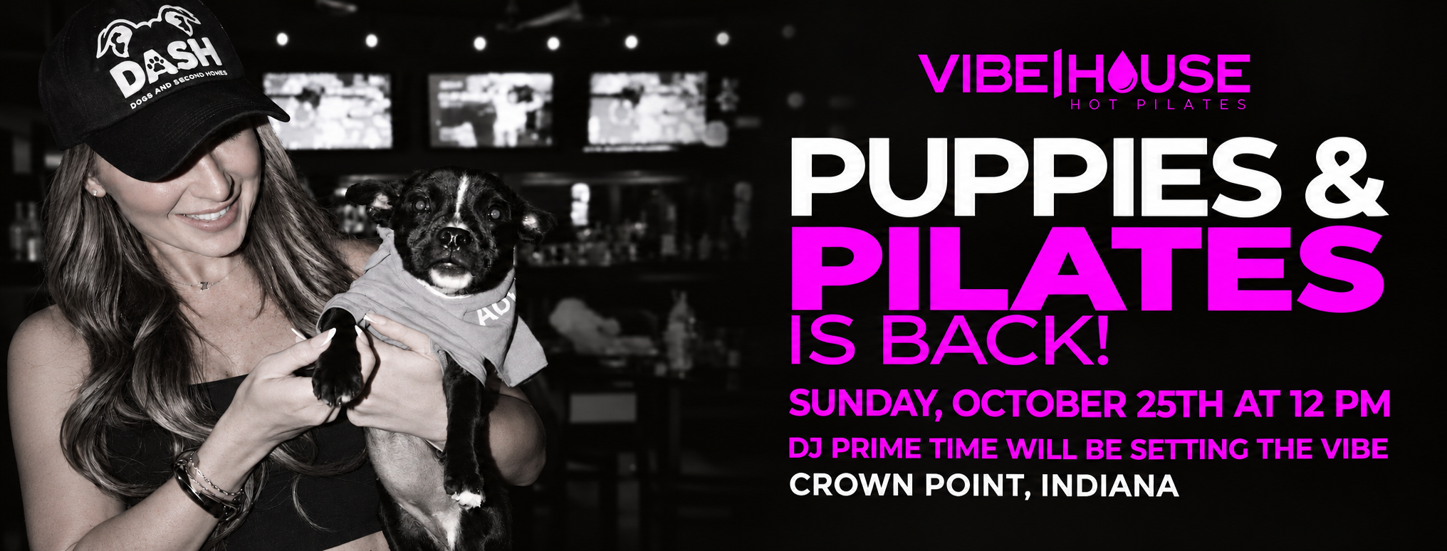Campaign cover image for PUPPIES & PILATES