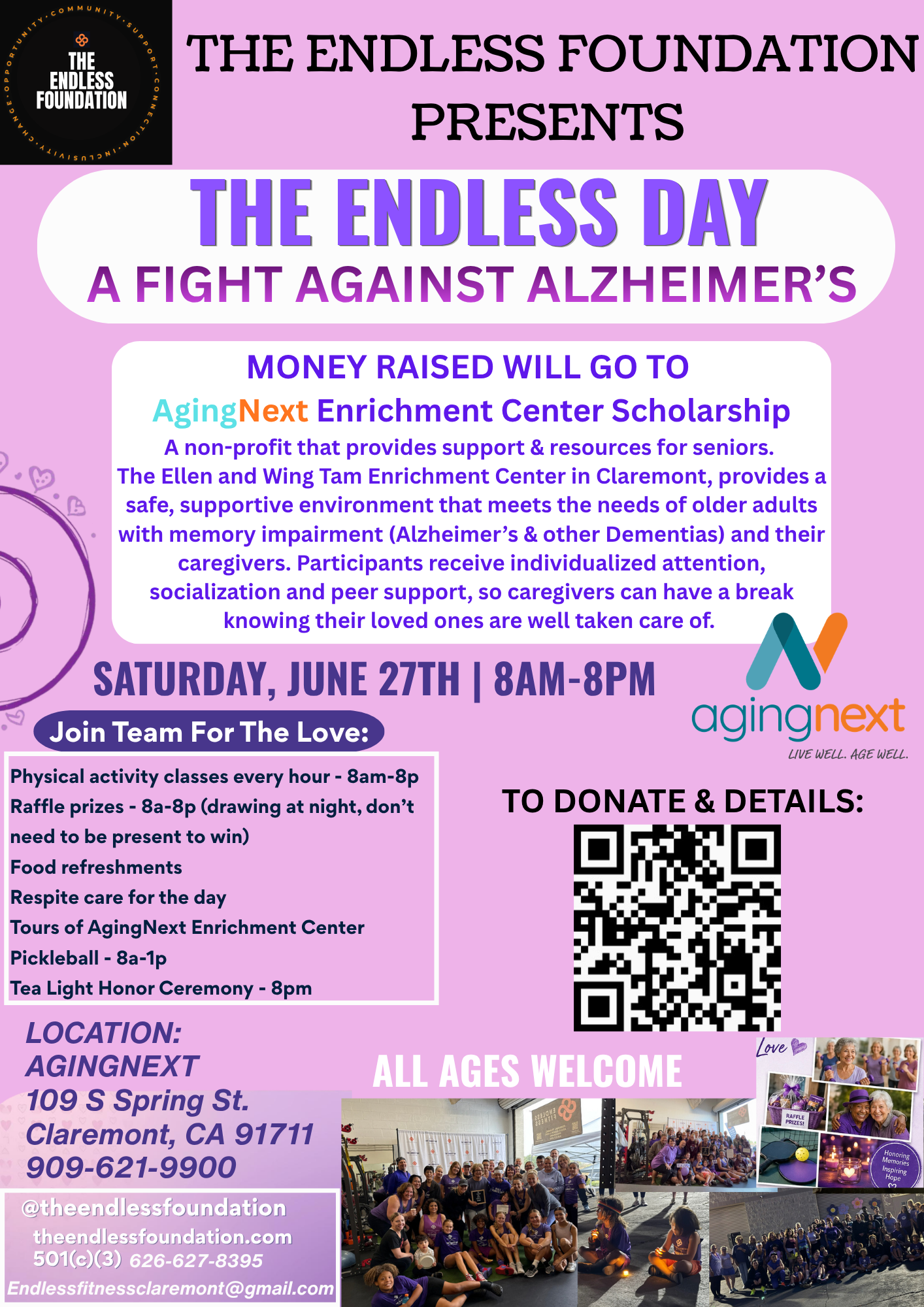 Campaign cover image for The Endless Day - A Fight Against Alzheimer's