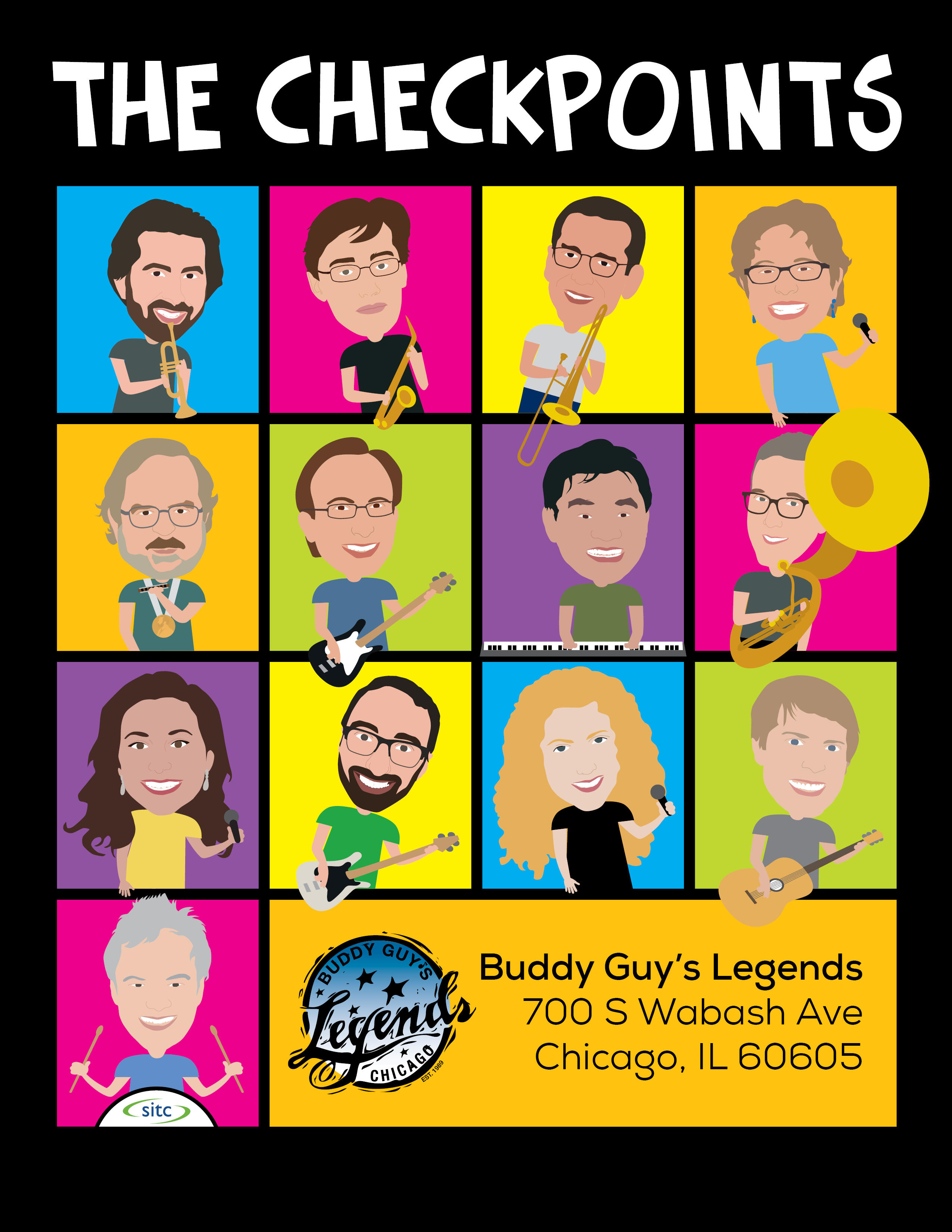 Campaign cover image for SITC's CheckPoints at Buddy Guy's Legends