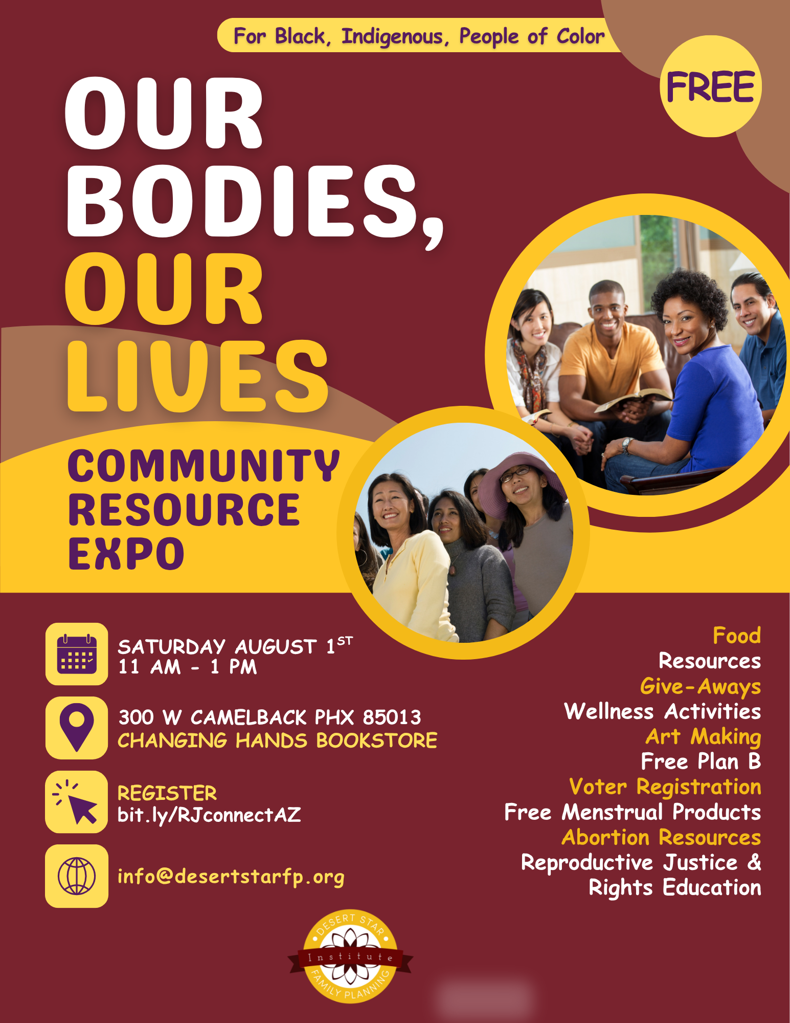 Campaign cover image for Our Bodies, Our Lives: Community Resource Expo 2026