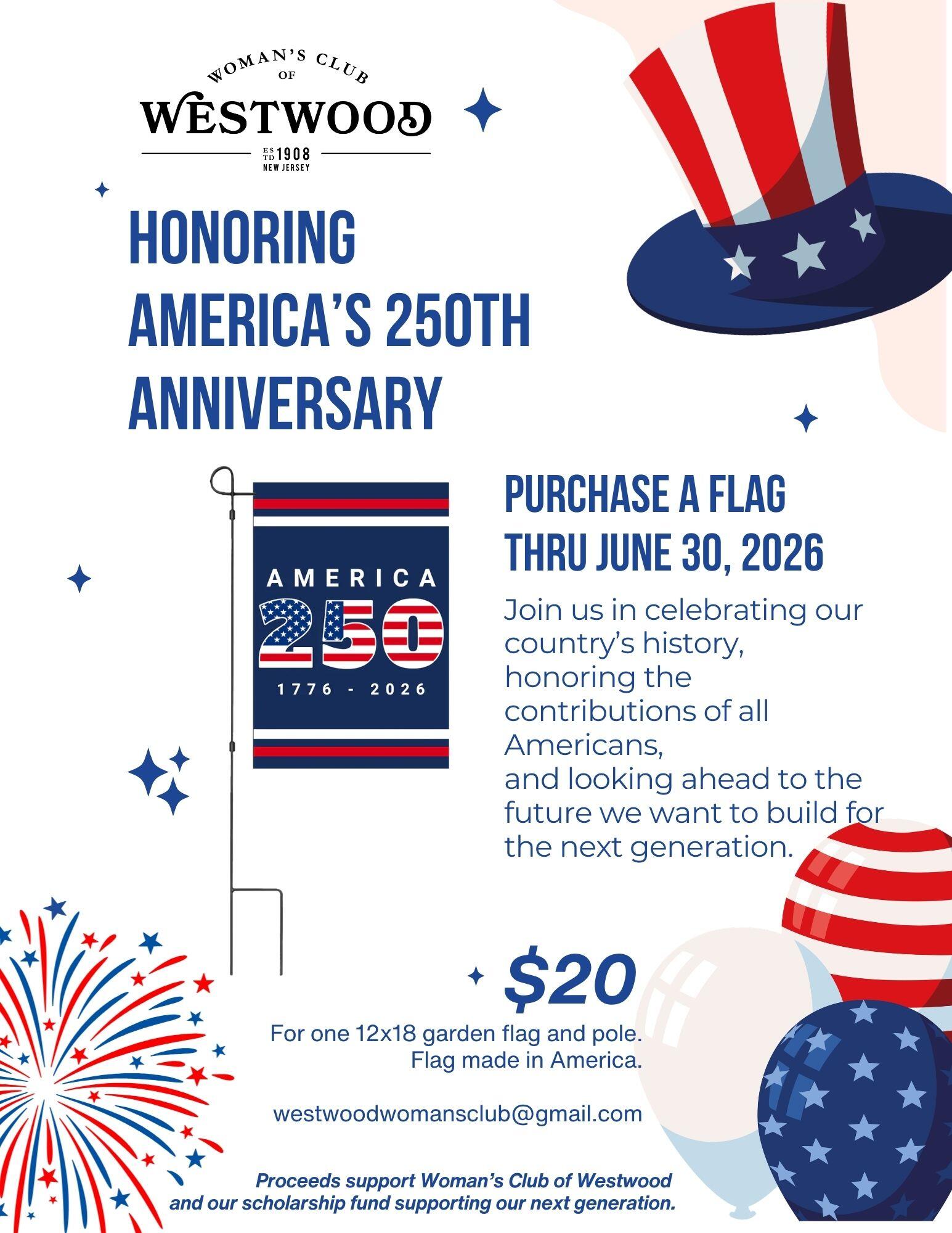 Campaign cover for 250 Anniversary Garden Flags