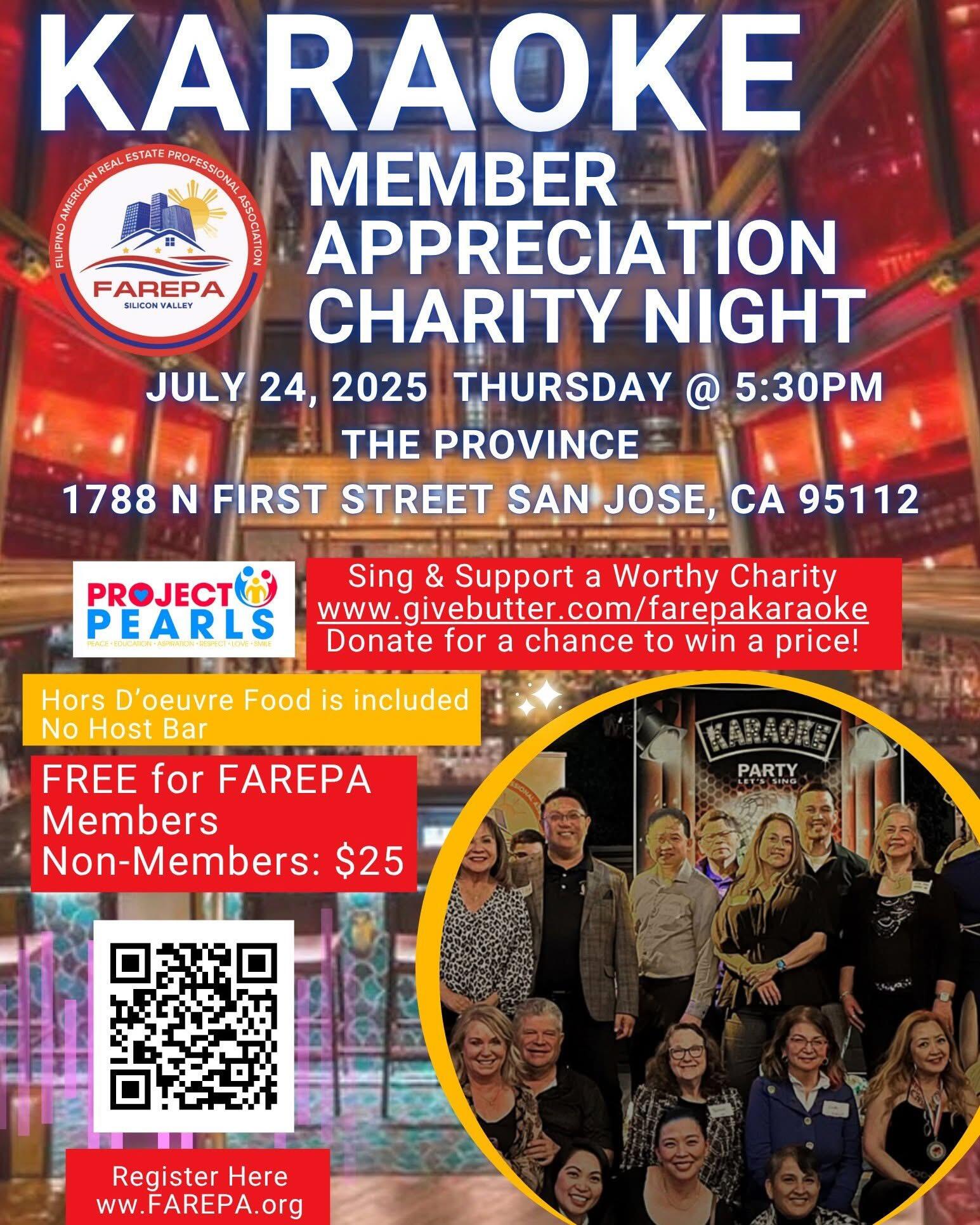 Campaign cover image for FAREPA Karaoke Night