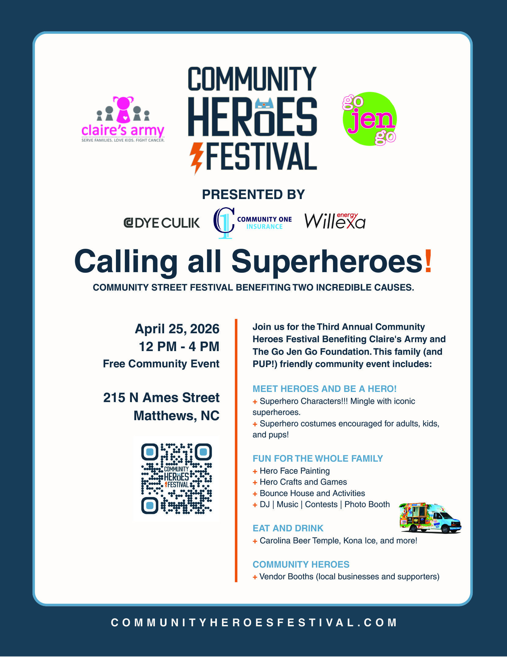 Campaign cover image for Community Heroes Festival
