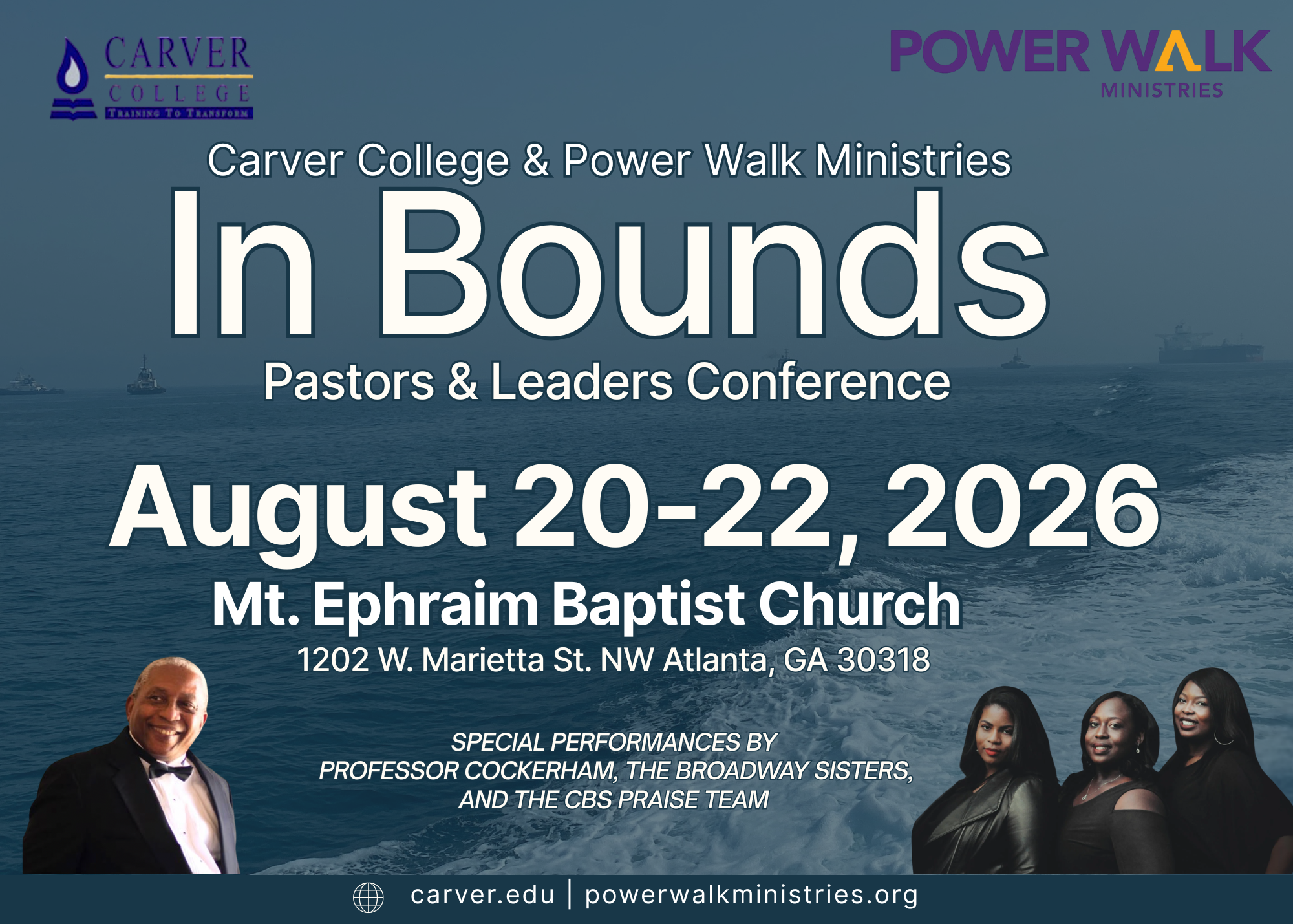 Campaign cover image for 2026 Carver College & Power Walk Ministries--Pastors & Leaders Conference