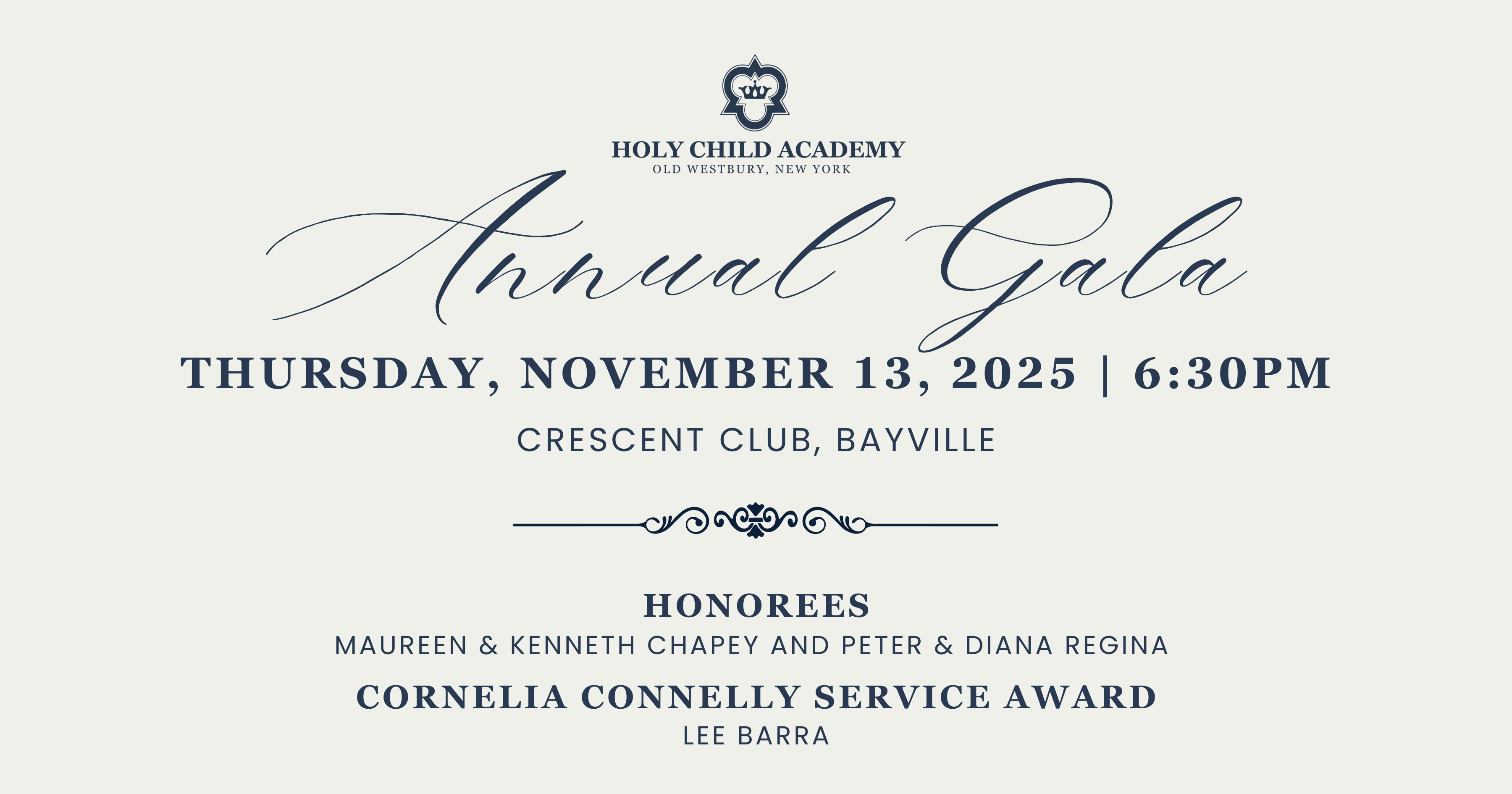 Campaign cover image for Holy Child Academy Annual Gala