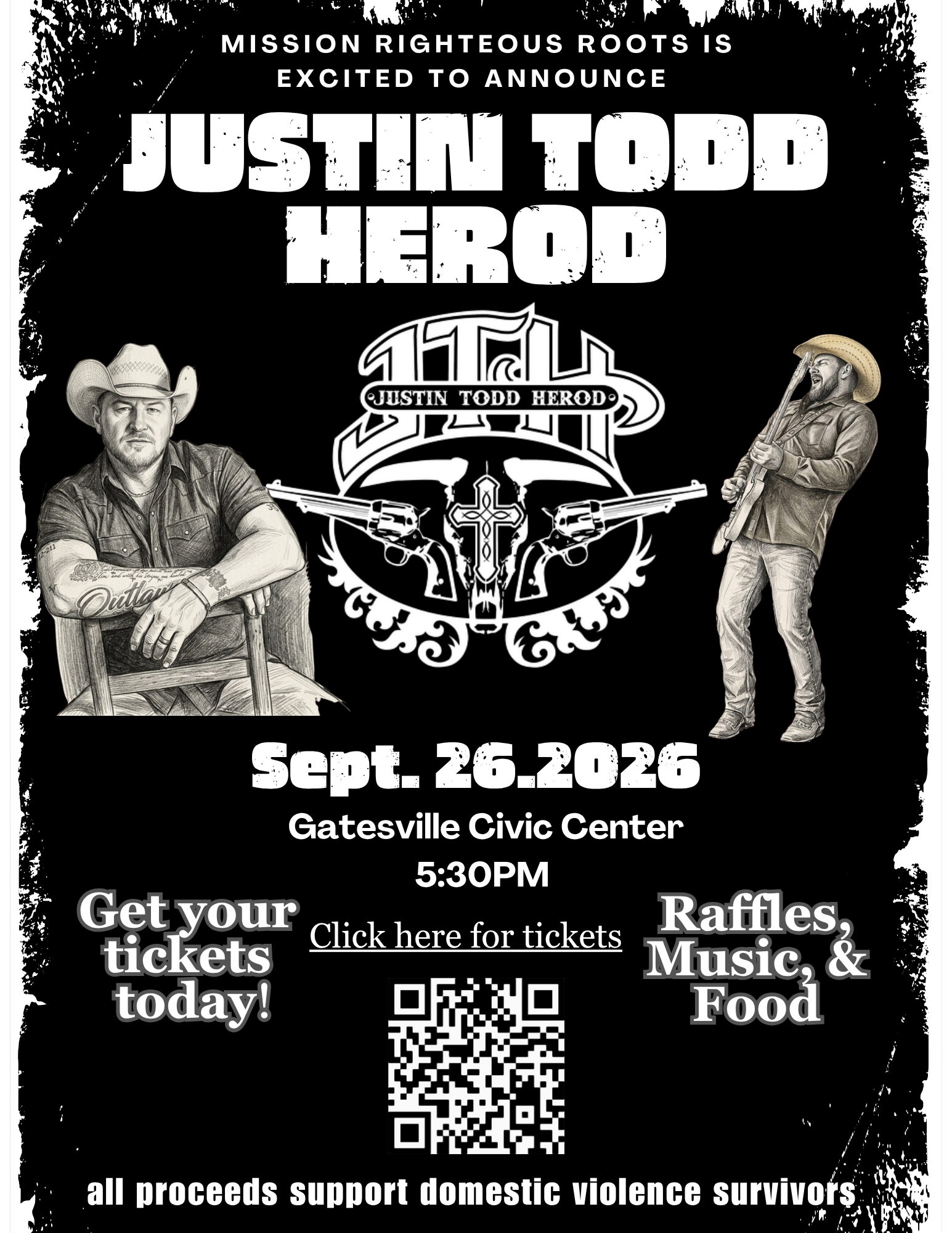 Campaign cover image for Mission Righteous Roots 2026 Concert - Justin Todd Herod