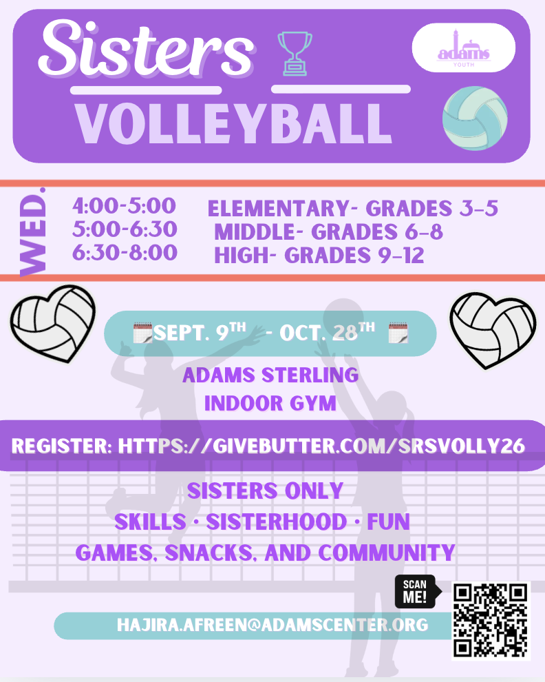 Campaign cover image for Sisters' Volleyball 2026 (3rd-12th Grade)