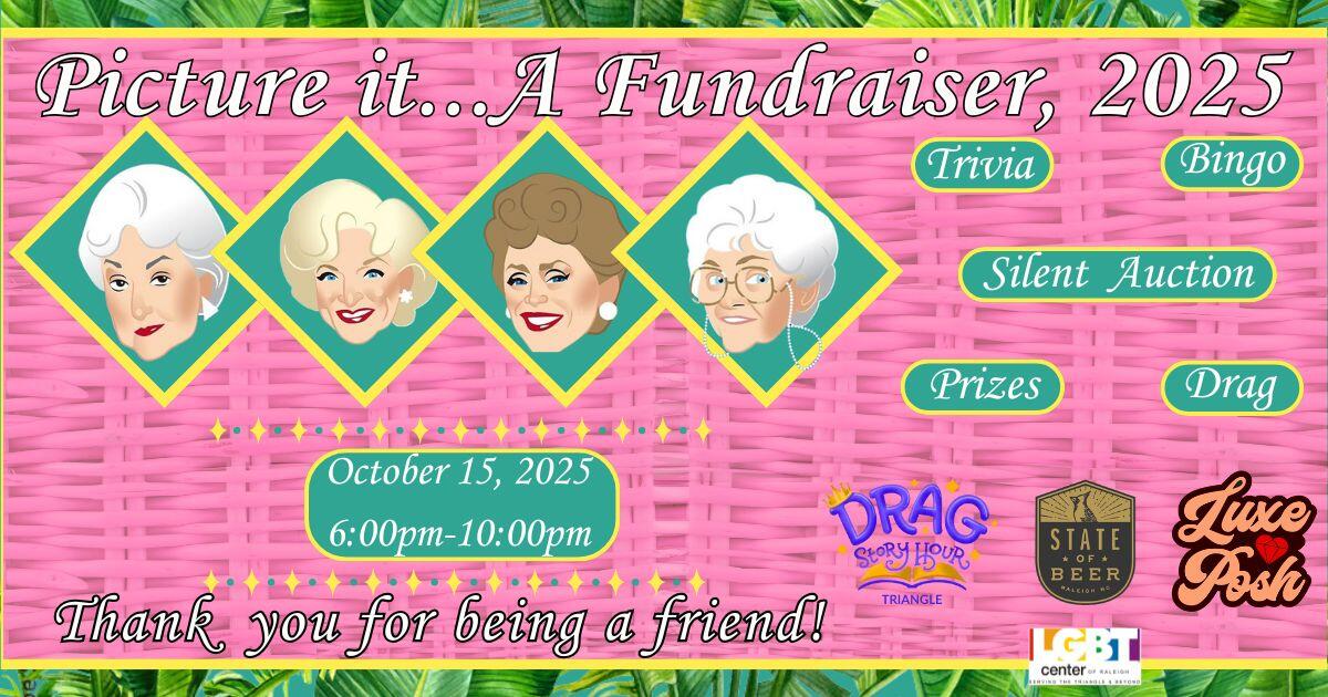 Campaign cover image for Drag Story Hour Golden Girls Fundraiser