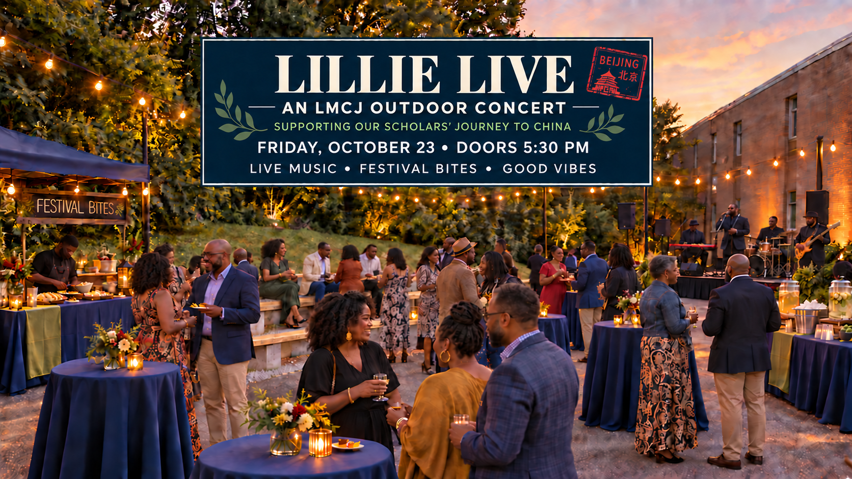 Campaign cover image for Lillie Live: An LMCJ Outdoor Concert