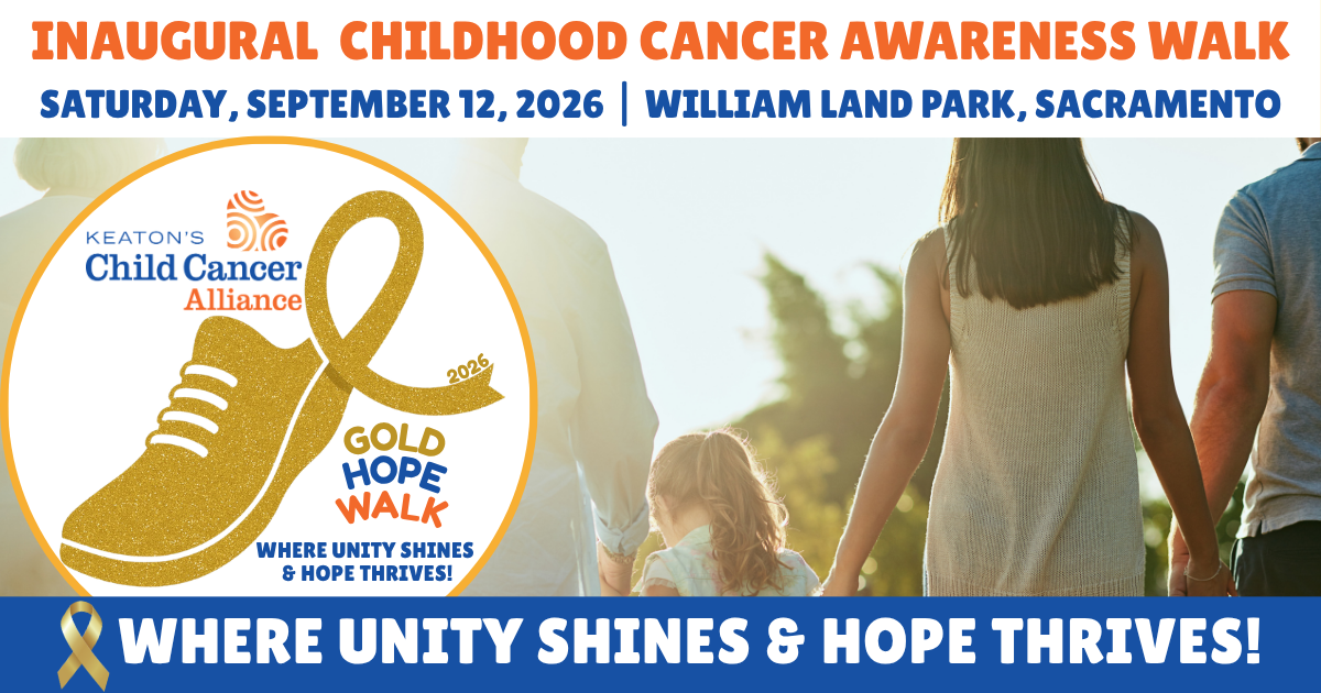 Campaign cover image for Keaton's 2026 Inaugural Gold Hope Walk