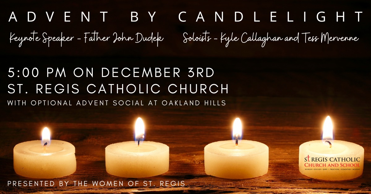 Campaign cover image for Advent by Candlelight