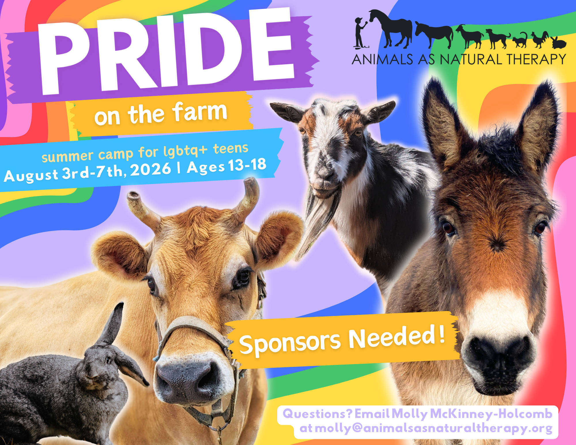 Campaign cover image for Sponsor Pride on the Farm