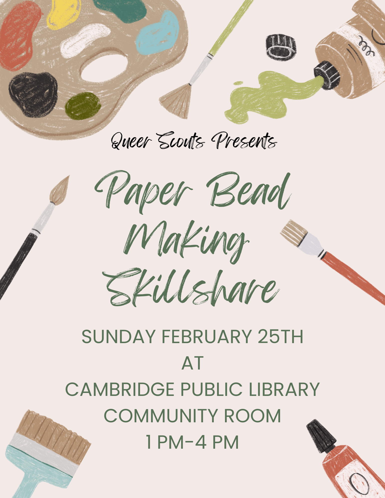 Campaign cover image for 2024 Boston February Paper Bead Making Skillshare