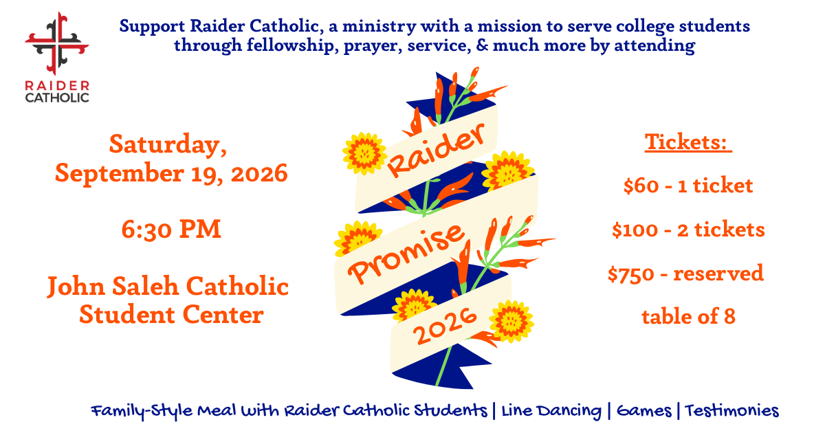 Campaign cover image for Raider Promise 2026 - Tickets!