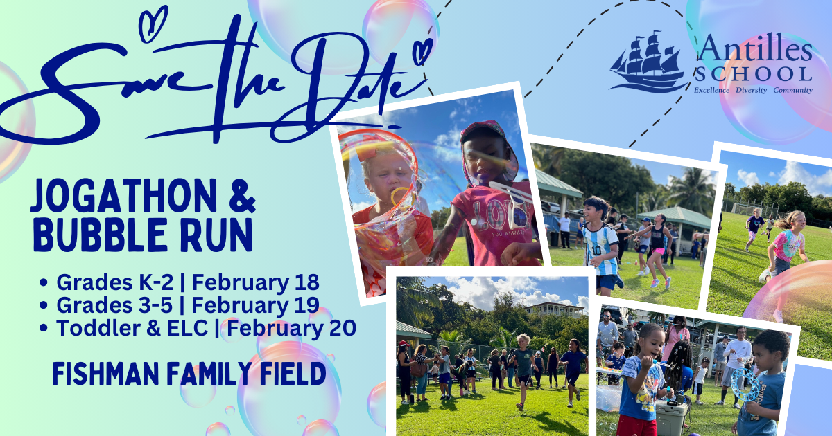 Campaign cover image for Antilles School Jogathon & Bubble Run 2025