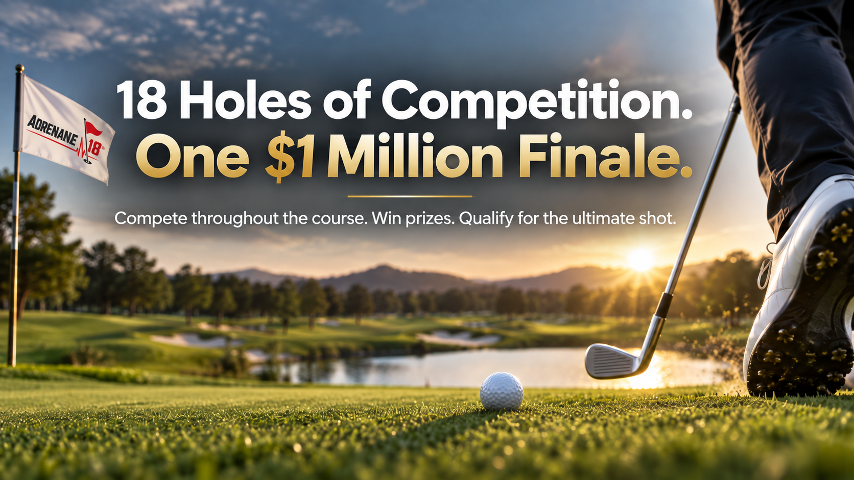 Campaign cover image for Adrenaline 18 Golf Tournament - Phoenix Metro