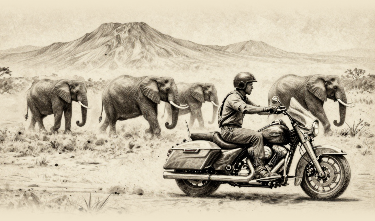 Campaign cover image for The 4th Annual Nsefu Motorcycle Monkey Run