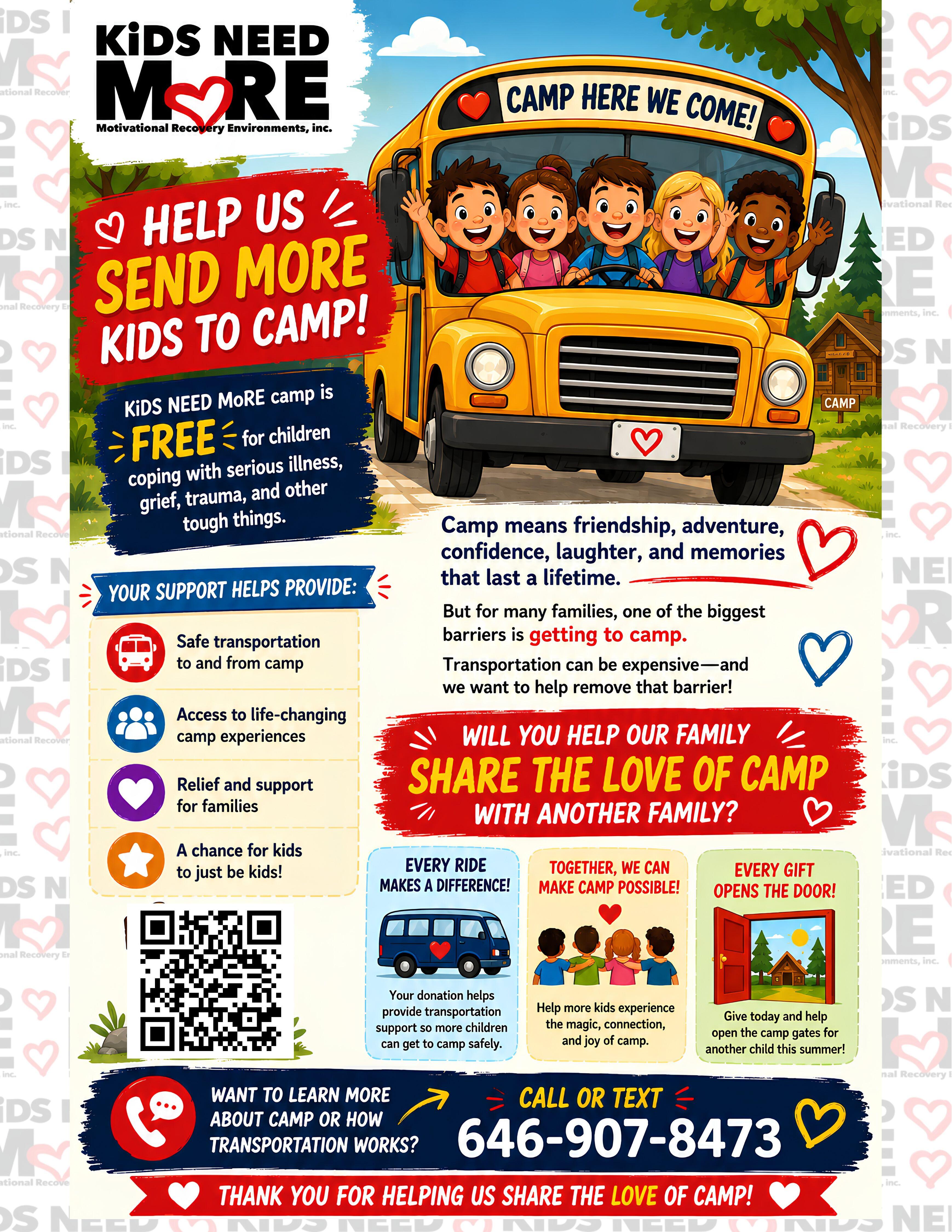 Campaign cover image for All Aboard the Camp Bus!!