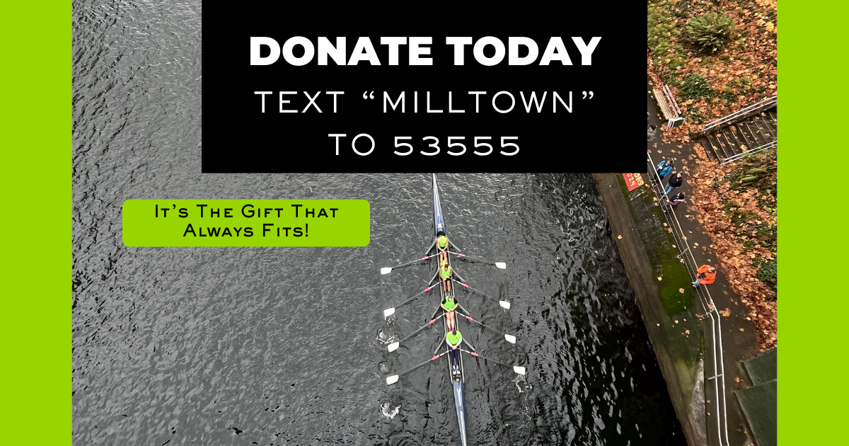 Campaign cover image for Row Together, Grow Together: Mill Town Rowing's Year-End Giving Campaign