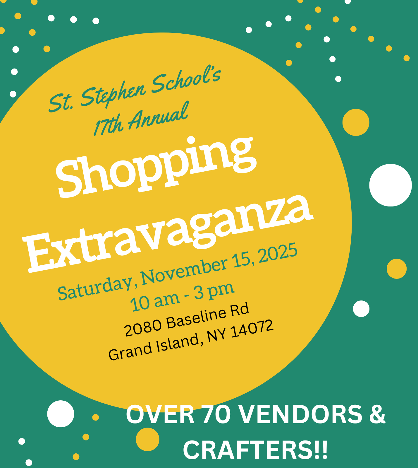 Campaign cover image for 2025 Shopping Extravaganza Vendor Registration