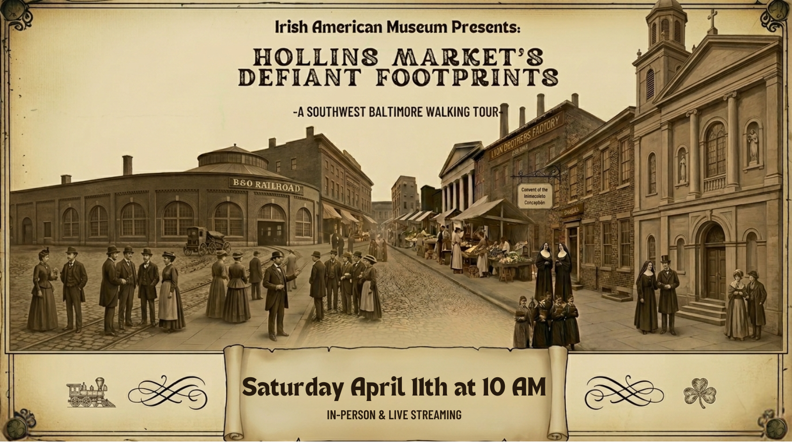 Campaign cover image for Hollins Market's Defiant Footprints Walking Tour